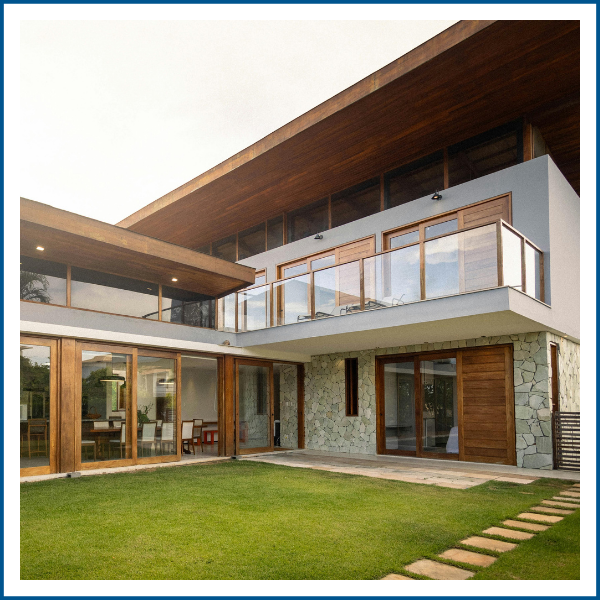 Large, luxury home.